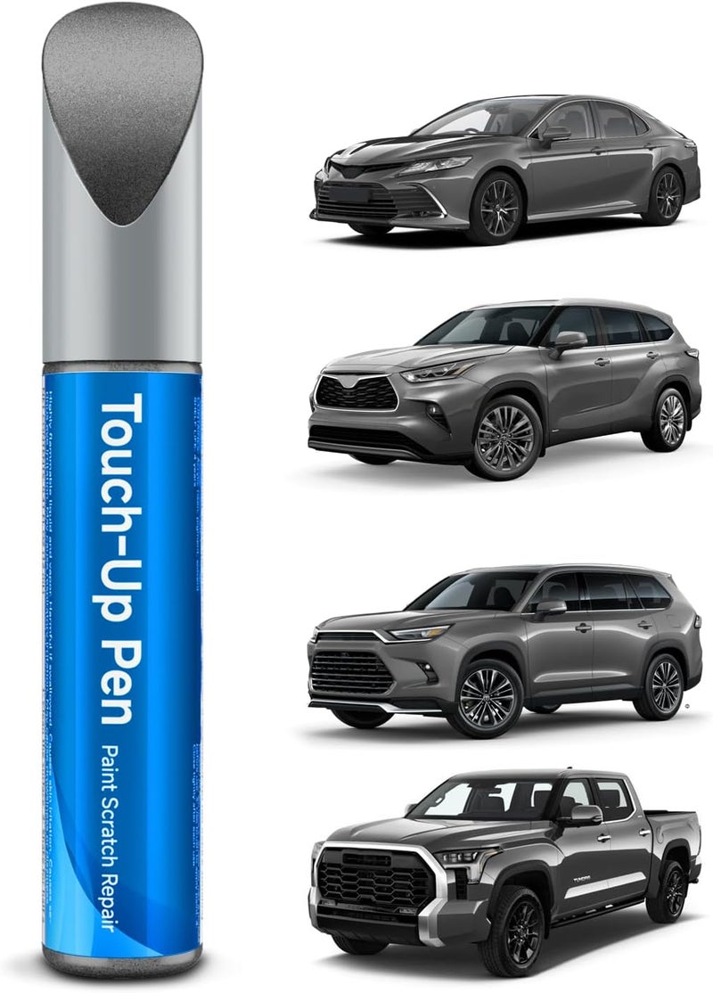 RSACET 1H1 Predawn Grey Mica Touch Up Paint Compatible with Toyota Exact Match Touch Up Paint Car Scratch Repair - Image 1